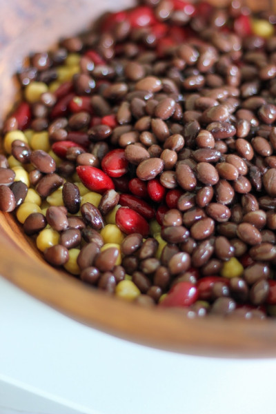 Easy Mixed Bean Salad - The Seasoned Skillet