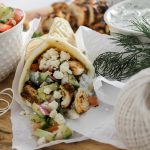 Chicken Gyros with Tzatziki & Homemade Pita