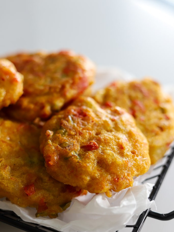 saltfish fritters.