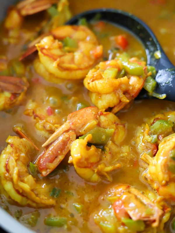 jamaican curry shrimp.