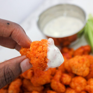 Cauliflower Buffalo Bites