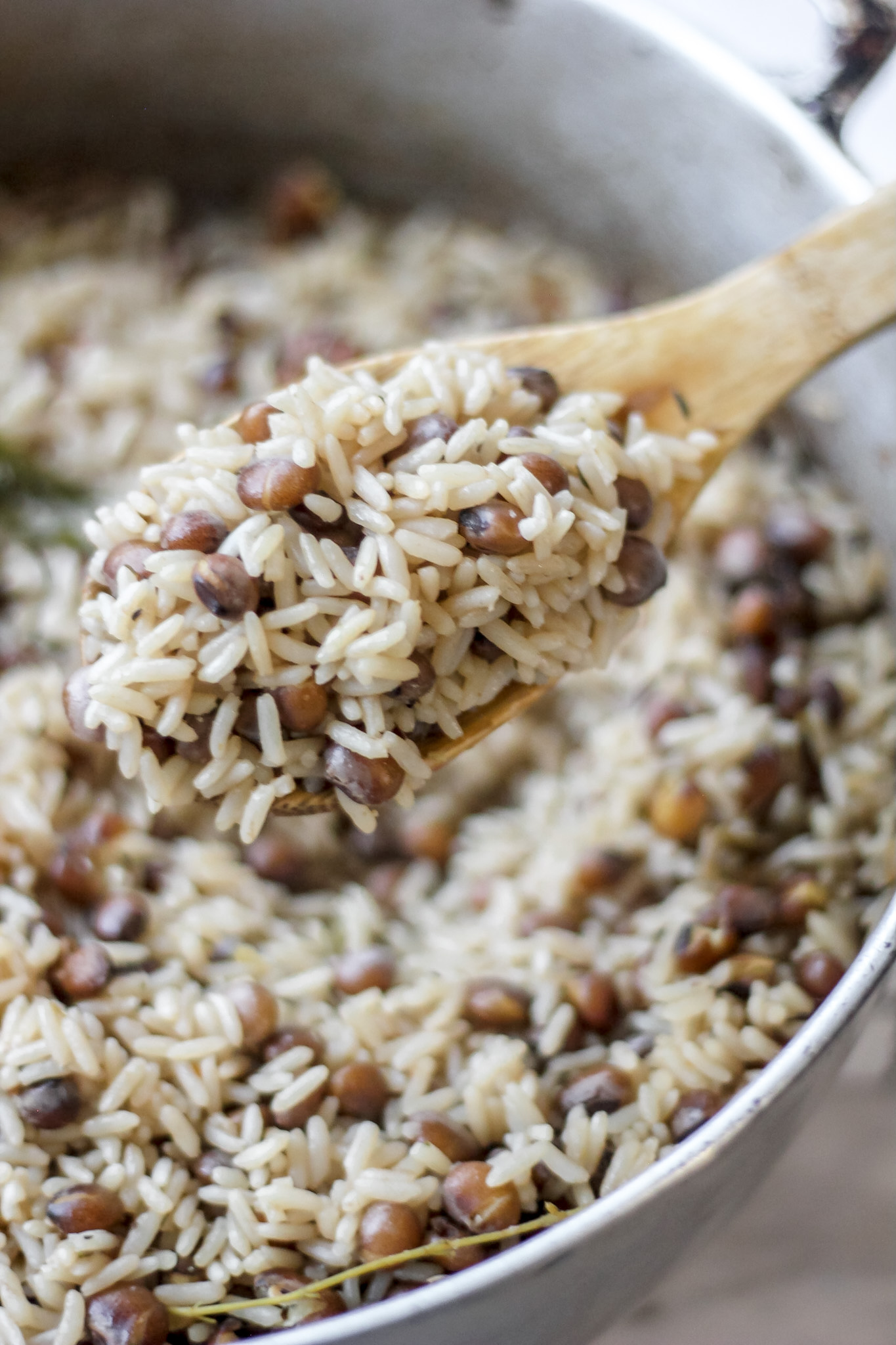 Easy Jamaican Pigeon "Gungo" Peas and Rice The Seasoned Skillet