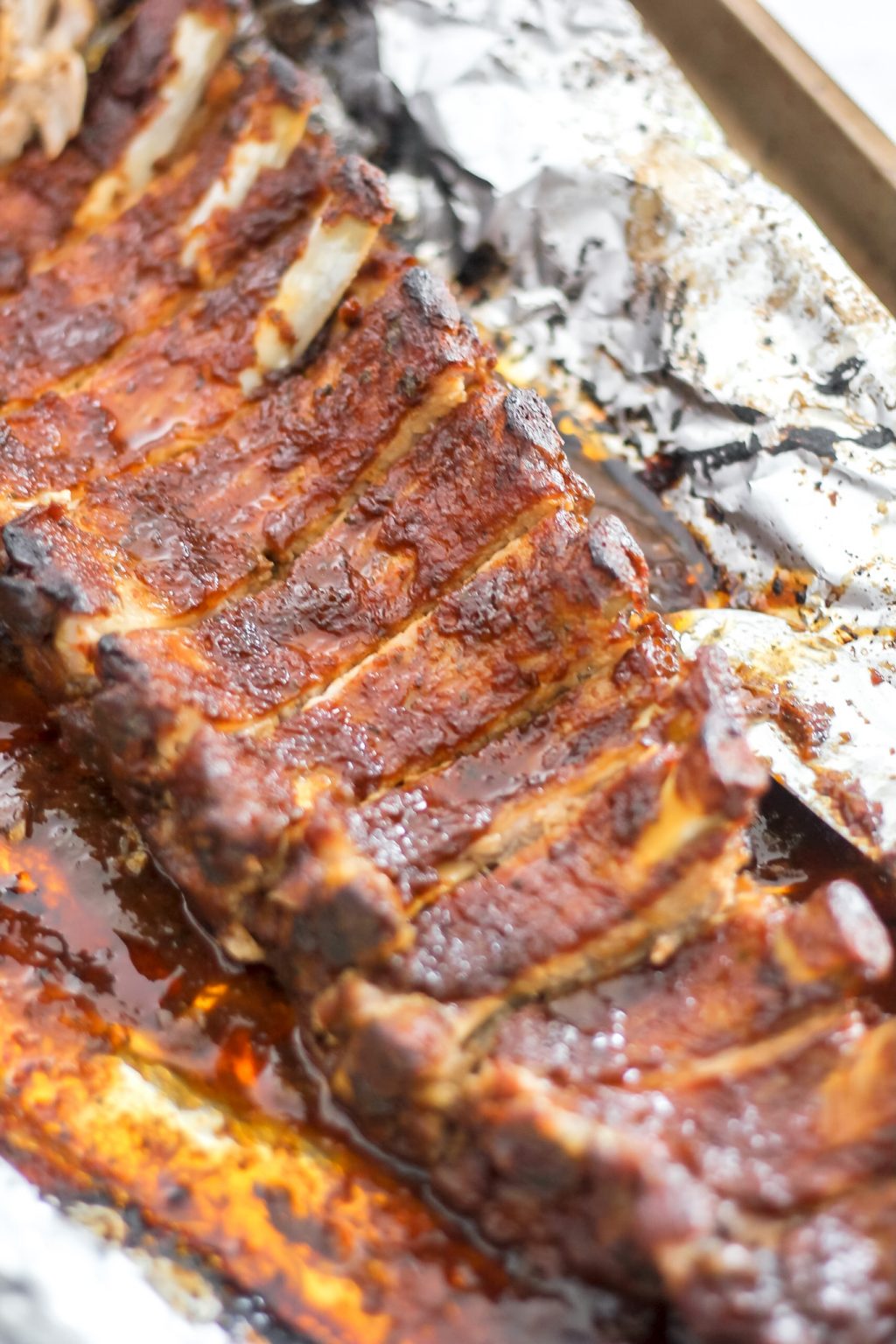 The Best Apple Butter BBQ Ribs - The Seasoned Skillet