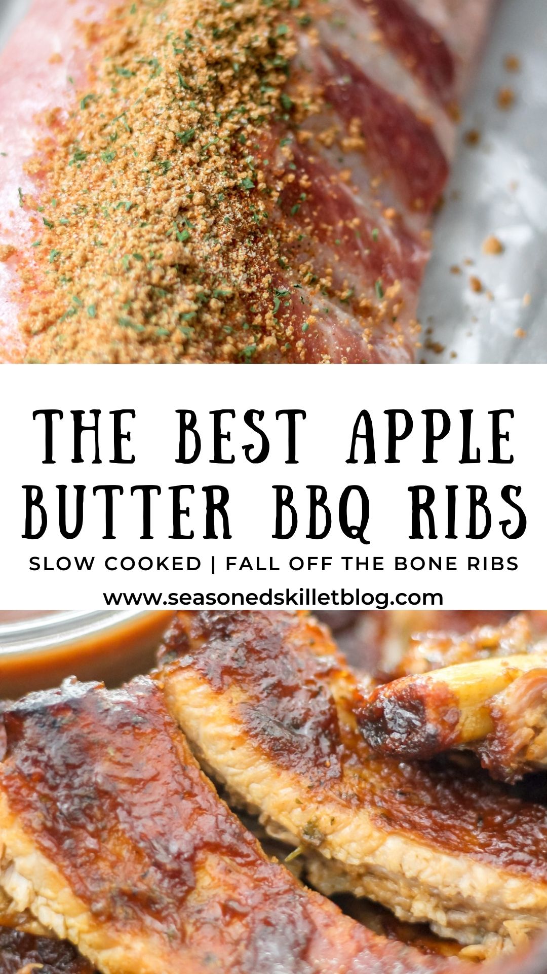 The Best Apple Butter BBQ Ribs - The Seasoned Skillet - Jamaican ...