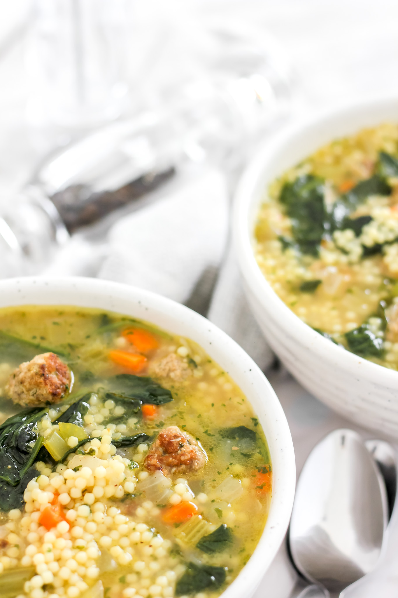 Italian Wedding Soup - The Wooden Skillet