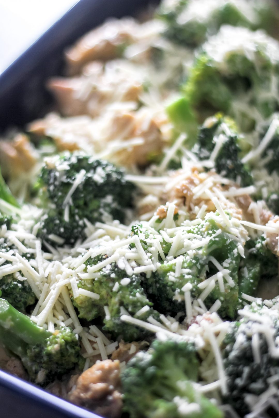 Keto Chicken Broccoli Alfredo Bake The Seasoned Skillet 8365