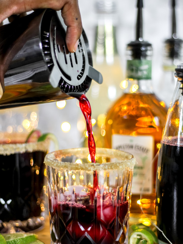 Jamaican Sorrel Cocktail