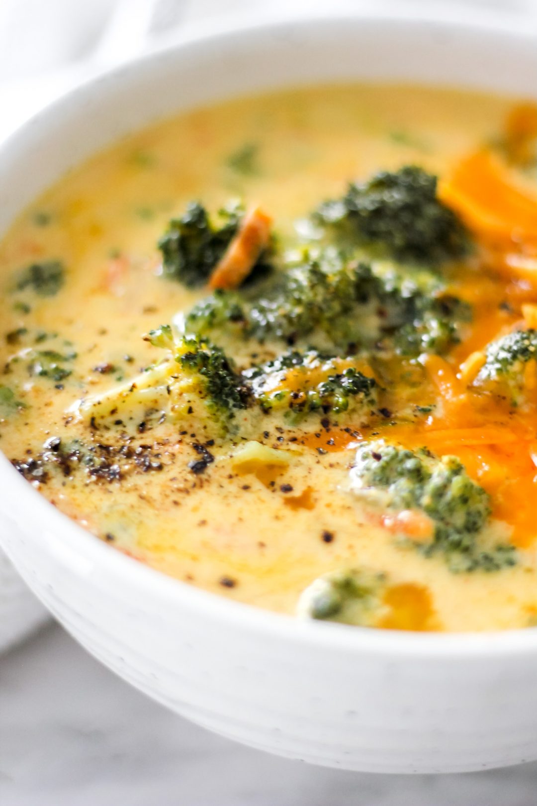 Broccoli Cheddar Soup The Seasoned Skillet