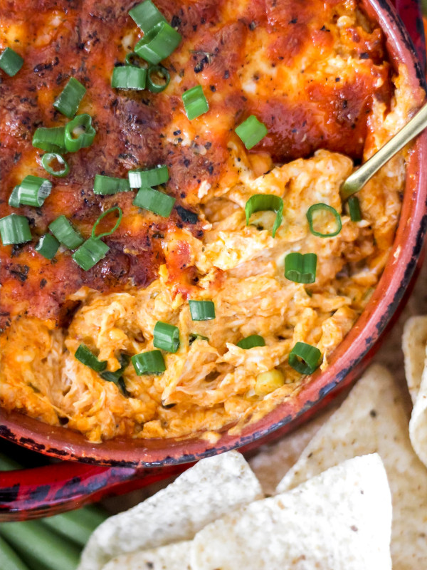 Baked Buffalo Chicken Dip_Featured Image