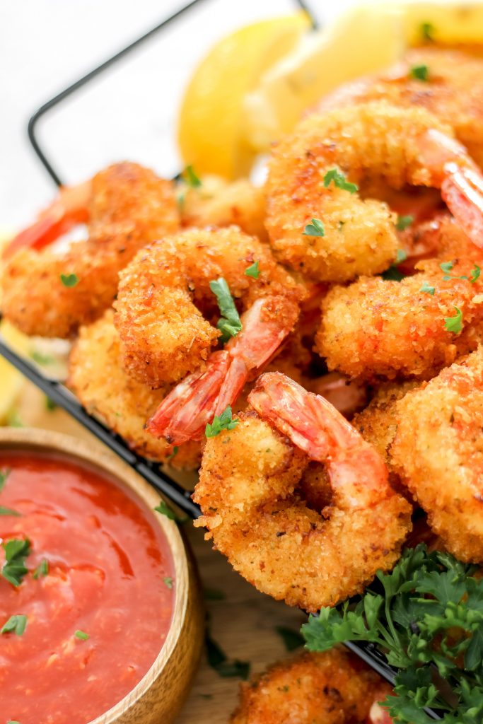 Crispy Fried Shrimp - The Seasoned Skillet