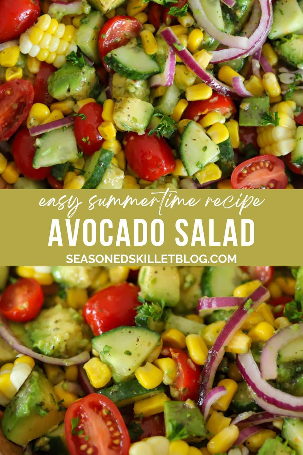 Avocado Salad Recipe - The Seasoned Skillet