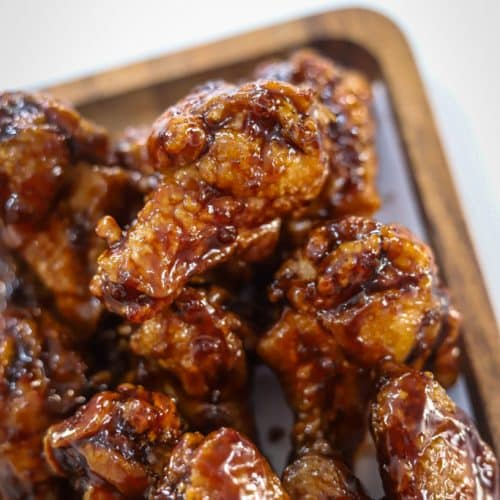 Sticky Honey Garlic Wings - The Seasoned Skillet