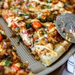 Homemade Chipotle BBQ Chicken Pizza_Featured Image I