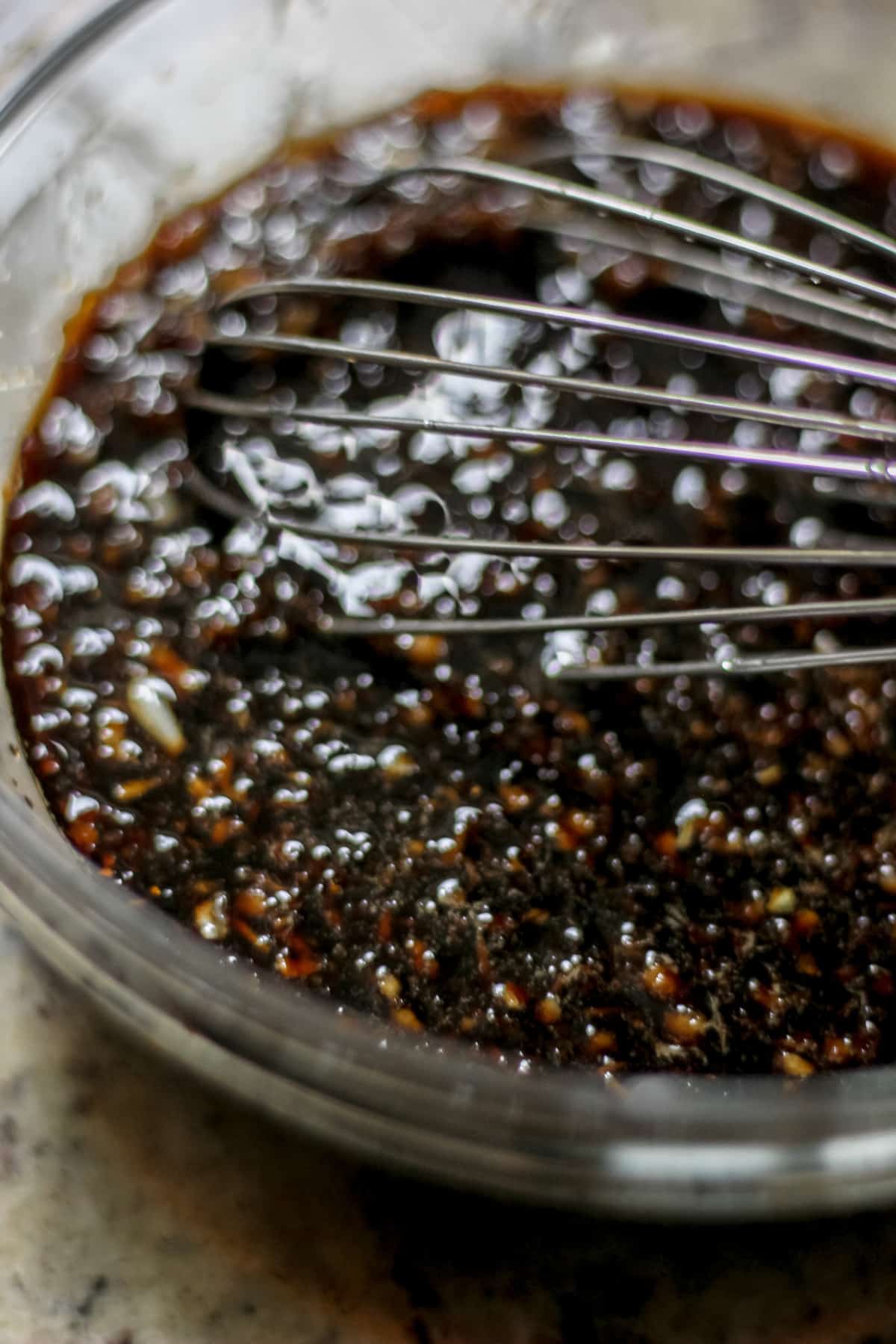 Garlic ginger soy sauce