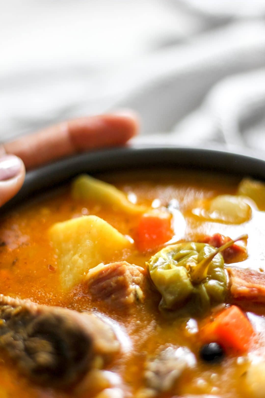 Traditional Jamaican Pumpkin Beef Soup - The Seasoned Skillet