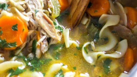 Classic Homestyle Chicken Noodle Soup