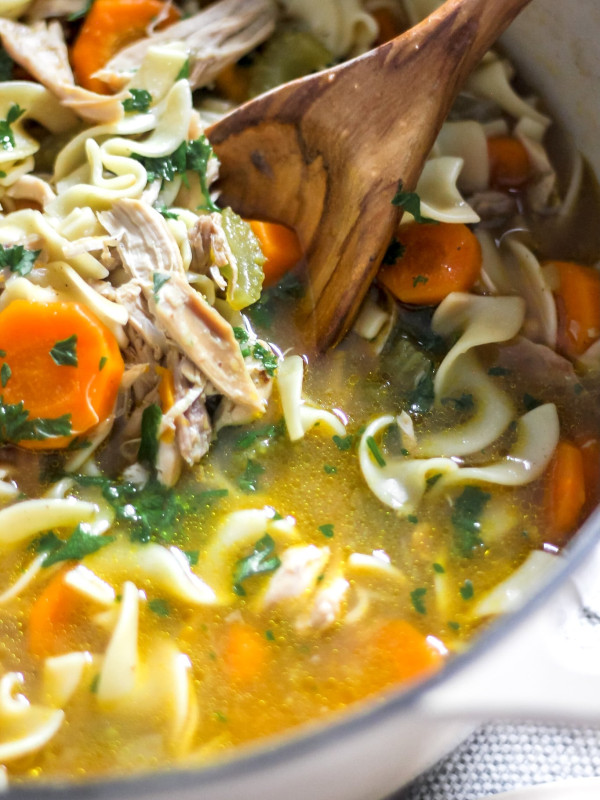 Classic Homestyle Chicken Noodle Soup
