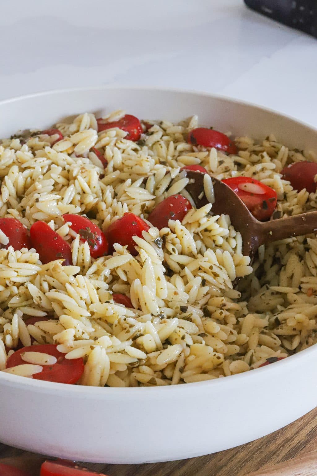 Pesto Orzo Salad The Seasoned Skillet