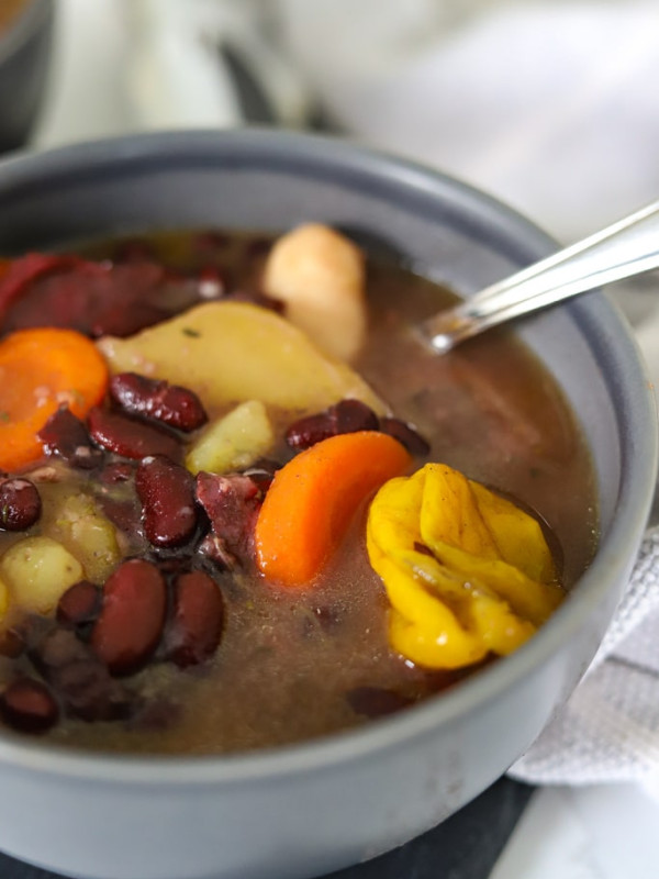 jamaican red peas soup.