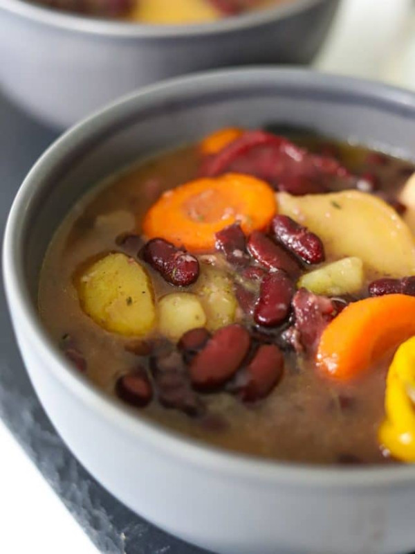 jamaican red peas soup.