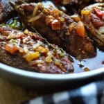 jamaican brown stew fish.