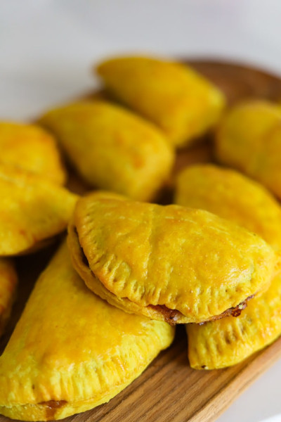 Jamaican Beef Patty - The Seasoned Skillet