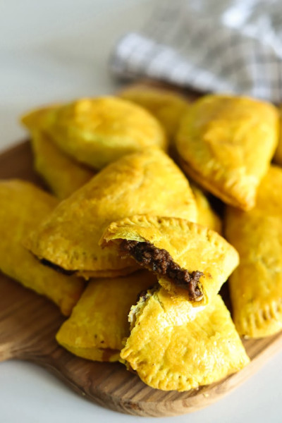 Jamaican Beef Patty - The Seasoned Skillet