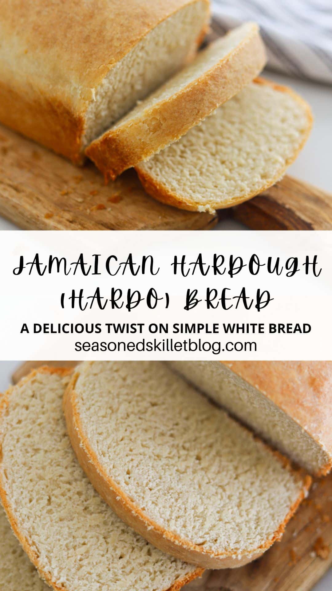 Jamaican Hard Dough (Hardo) Bread - The Seasoned Skillet