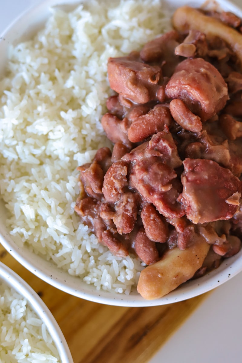 Jamaican Stew Peas The Seasoned Skillet