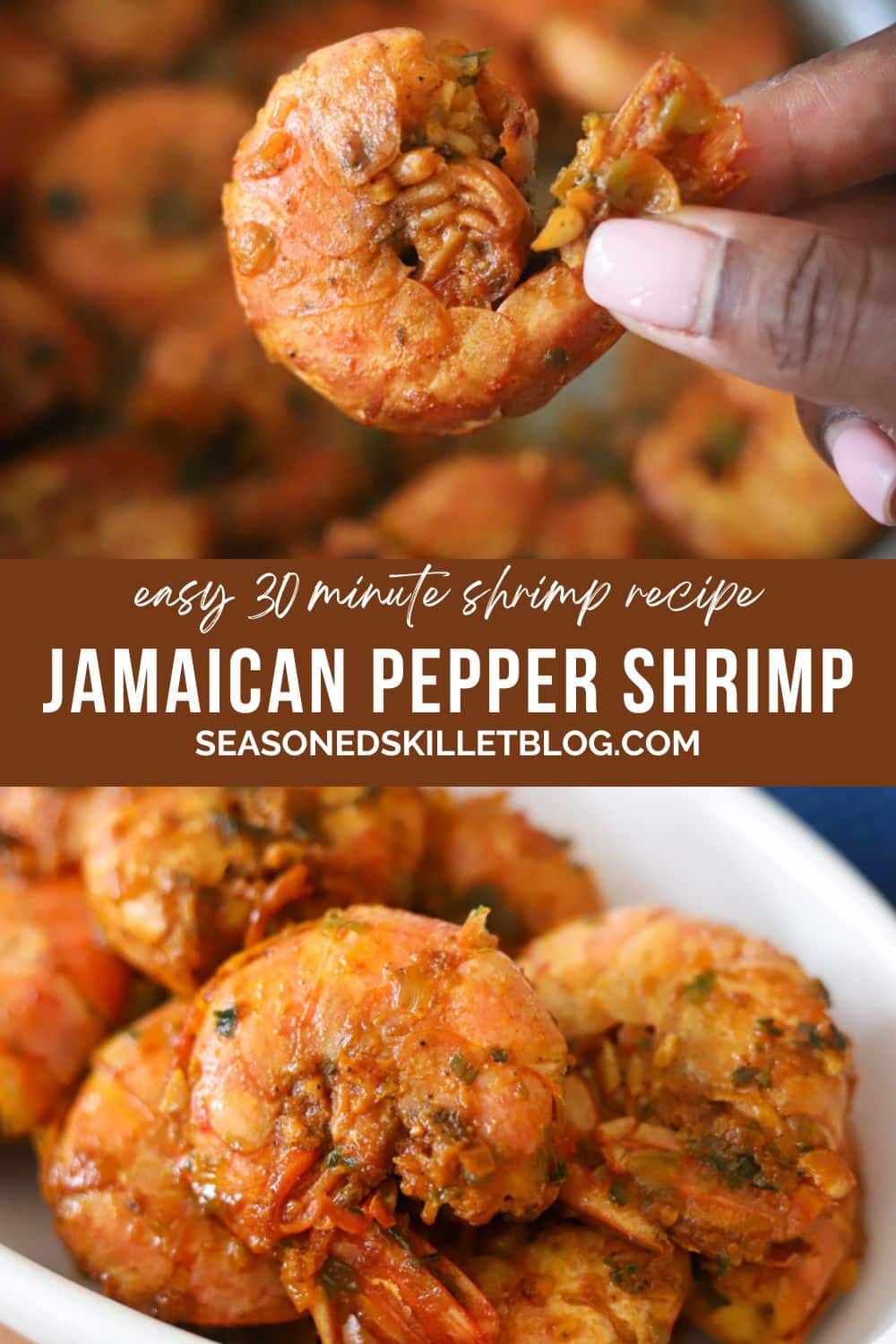 Jamaican Pepper Shrimp - The Seasoned Skillet