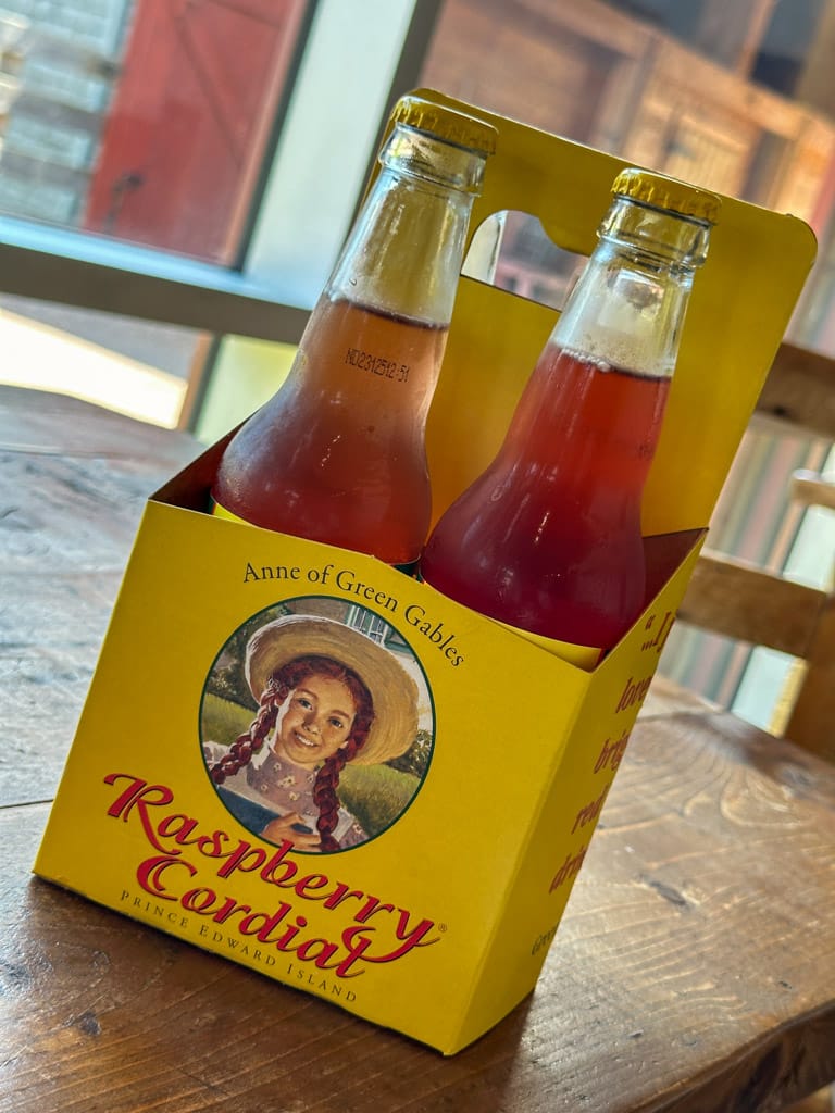 raspberry cordial pack of 4 drinks.