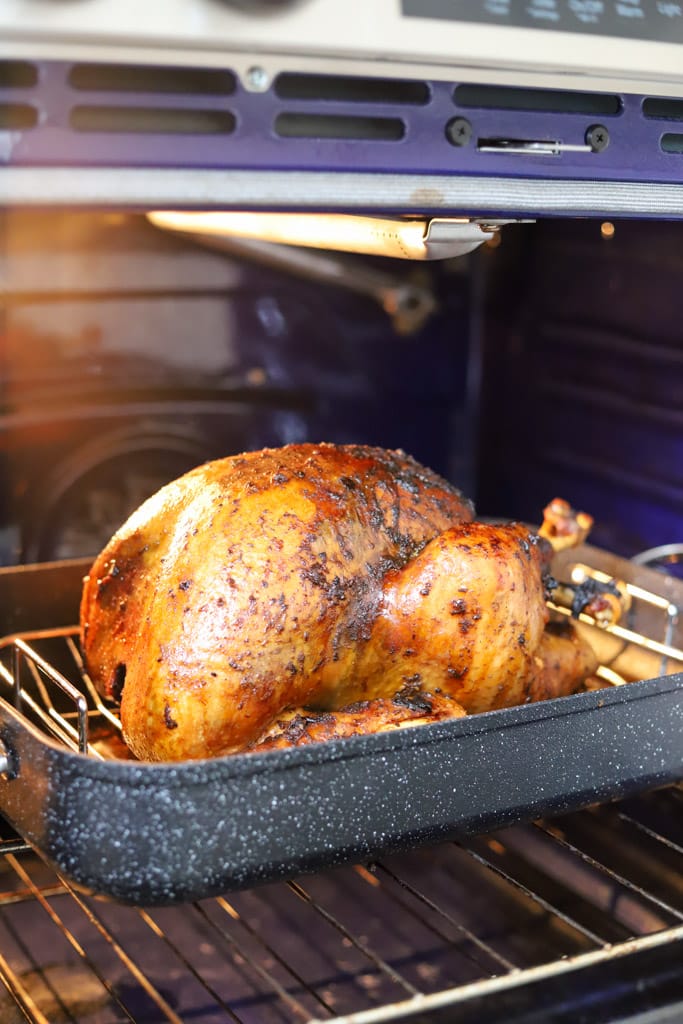 jerk turkey in an oven