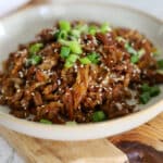 egg roll in a bowl.