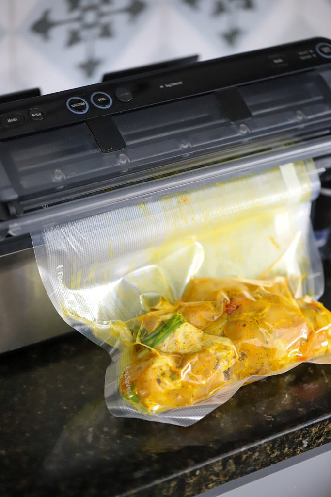 vacuum sealing.